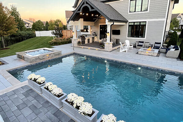 Water Features - Pool Setting