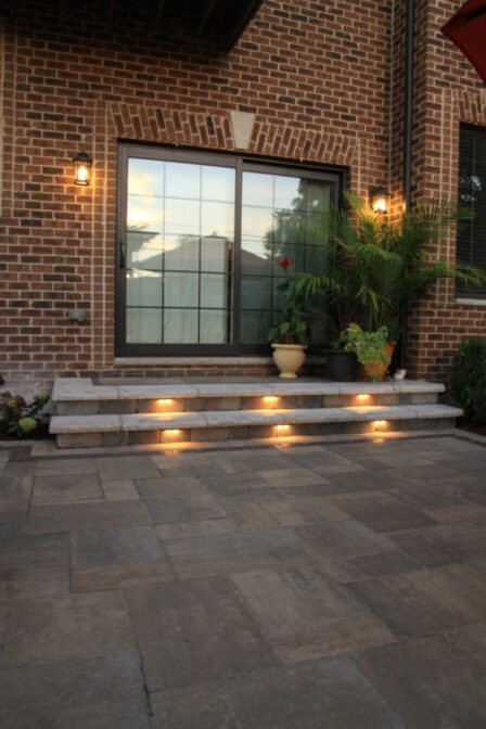 Sunset Patio Stair Lights