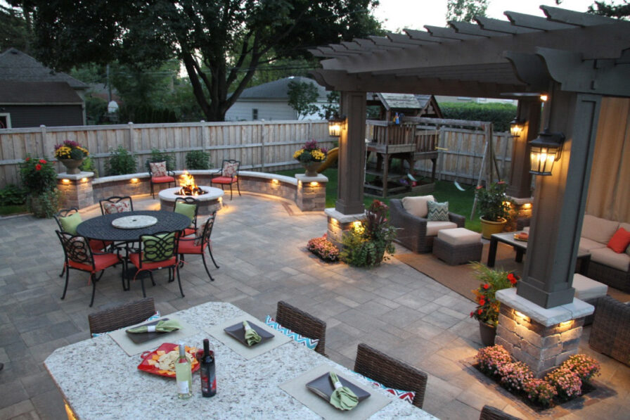 Overhead Patio Lighting