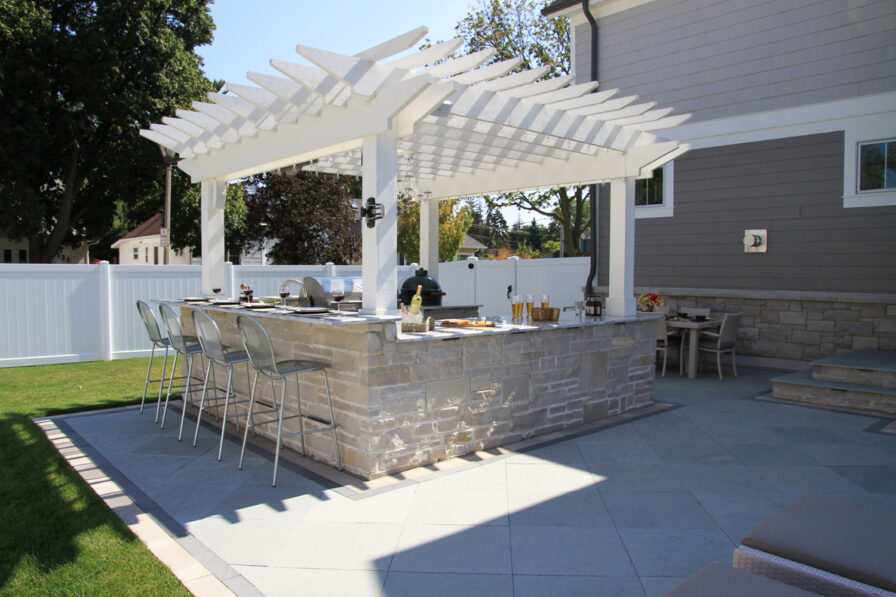 White Pergola